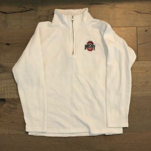 Ohio State University Quarter Zip-up Jacket!